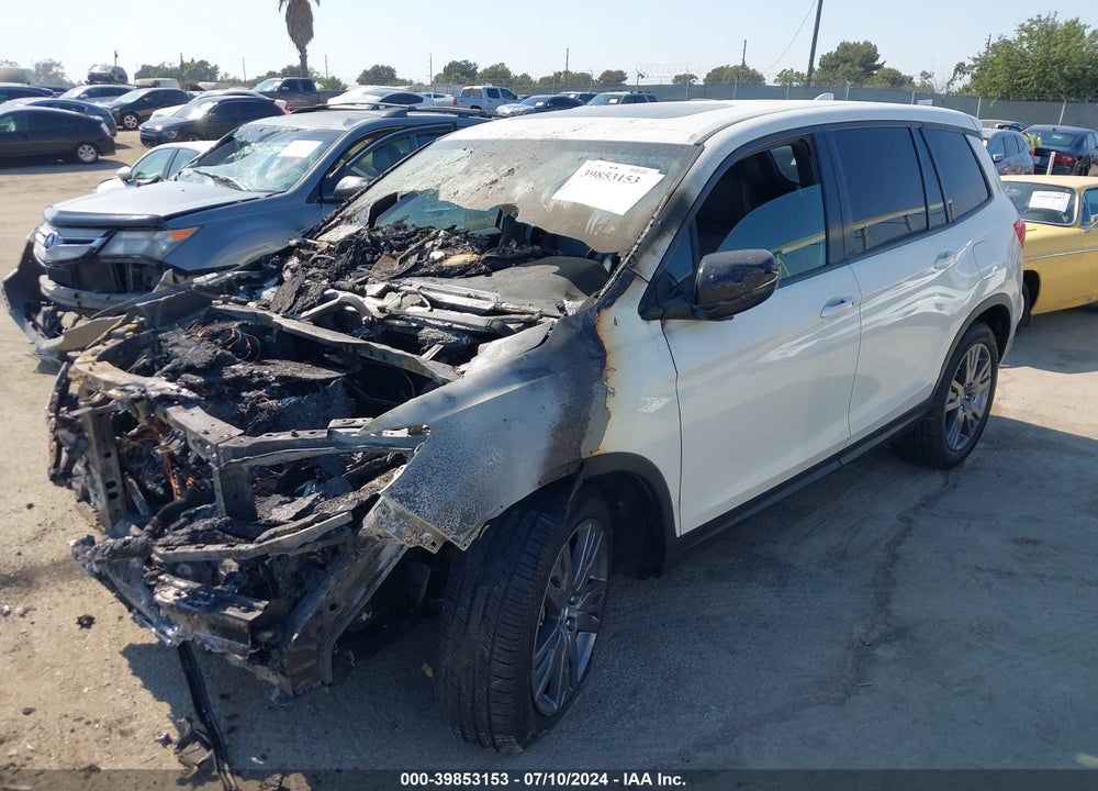 2019 HONDA PASSPORT EX-L VIN: 5FNYF7H5XKB002529