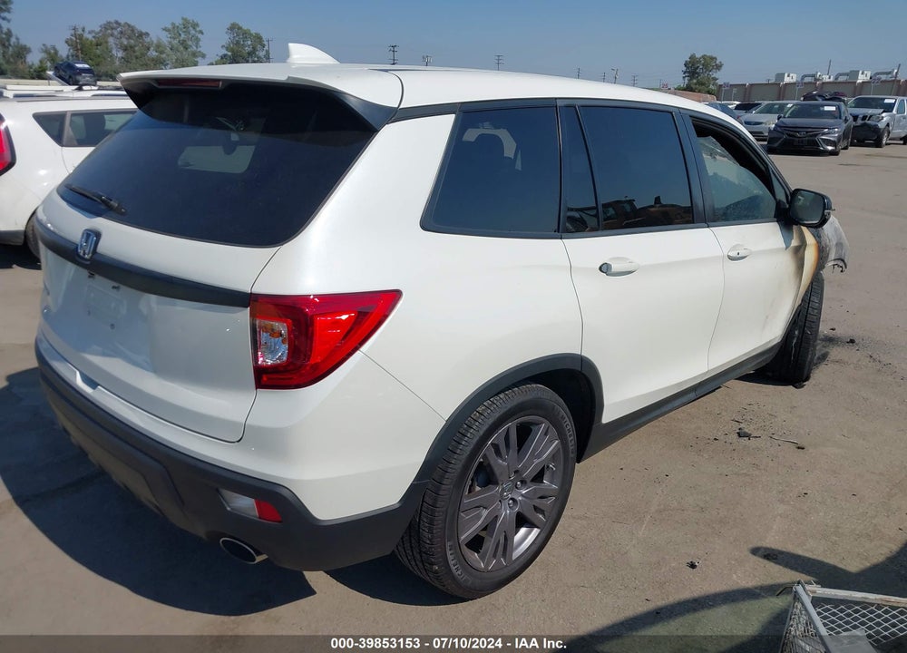 2019 HONDA PASSPORT EX-L VIN: 5FNYF7H5XKB002529