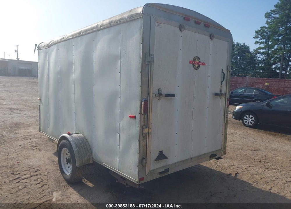 2006 CARRY-ON TRAILER ENCLOSED CARGO TRAIL VIN: 4YMCL12116T031679