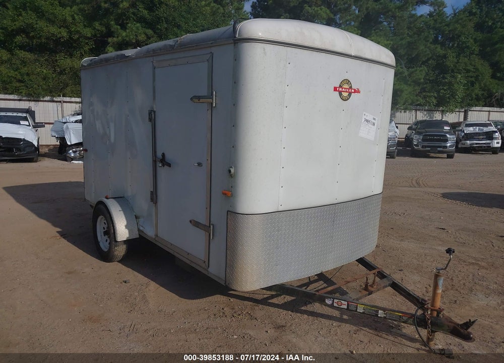 2006 CARRY-ON TRAILER ENCLOSED CARGO TRAIL VIN: 4YMCL12116T031679