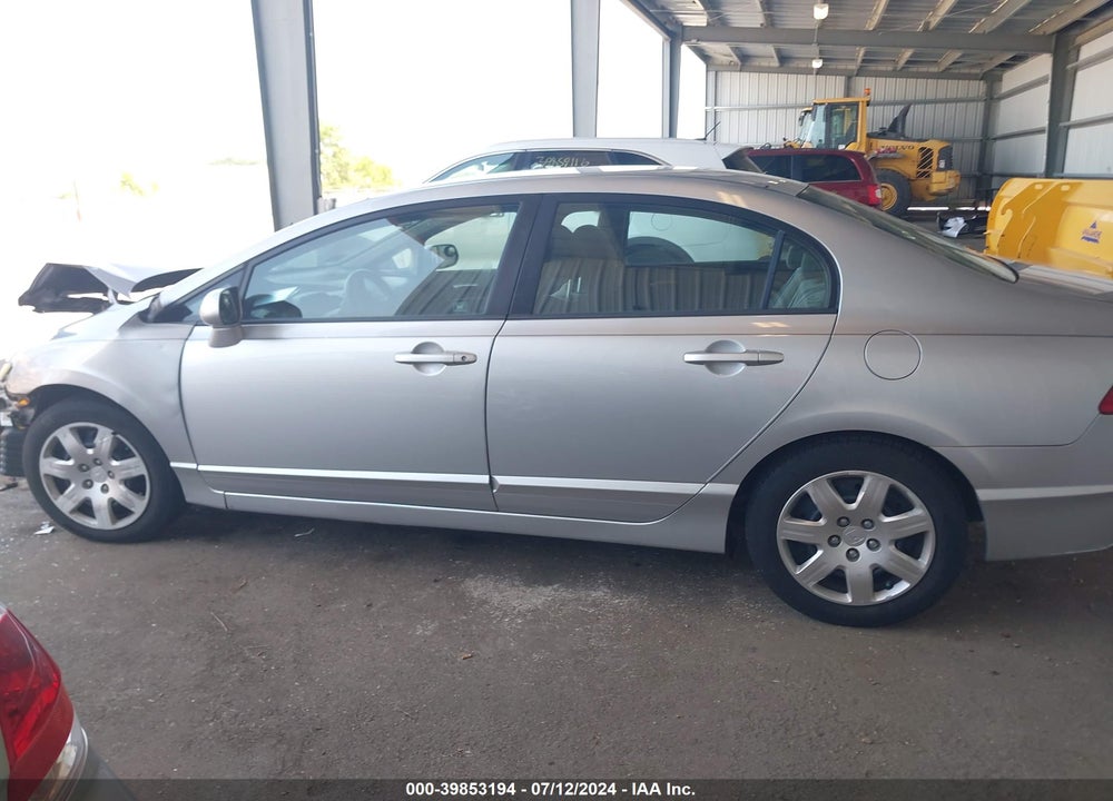 2011 HONDA CIVIC LX VIN: 19XFA1F57BE024466