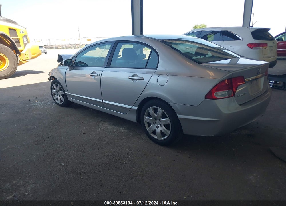 2011 HONDA CIVIC LX VIN: 19XFA1F57BE024466