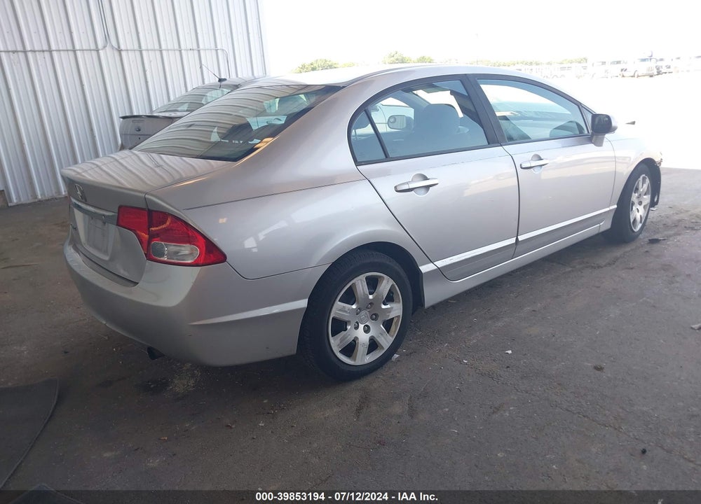 2011 HONDA CIVIC LX VIN: 19XFA1F57BE024466