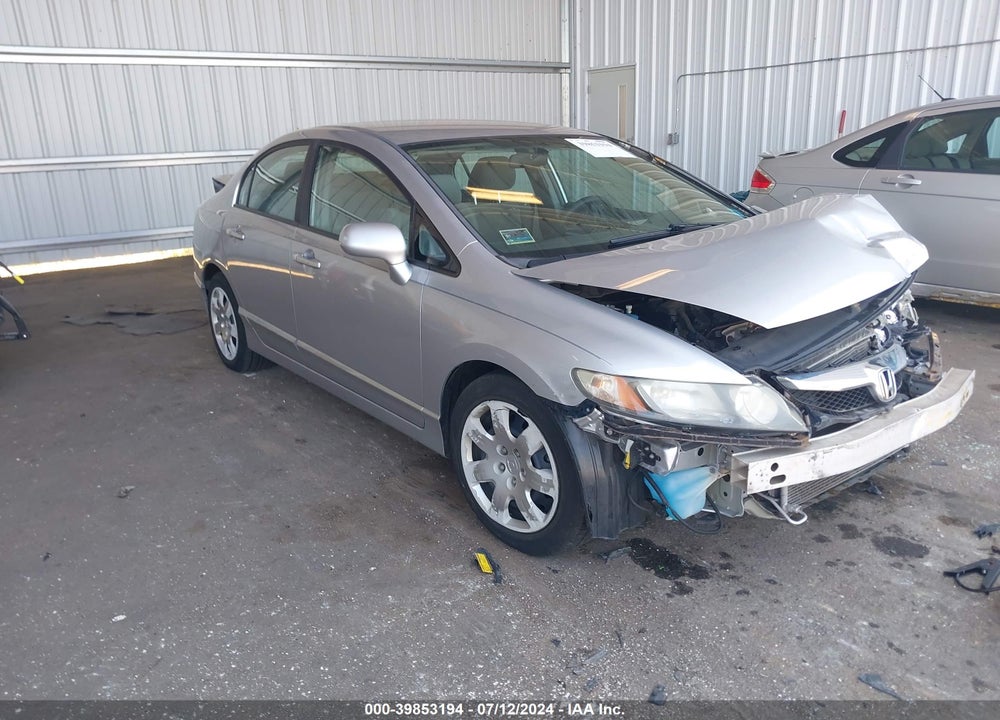 2011 HONDA CIVIC LX VIN: 19XFA1F57BE024466