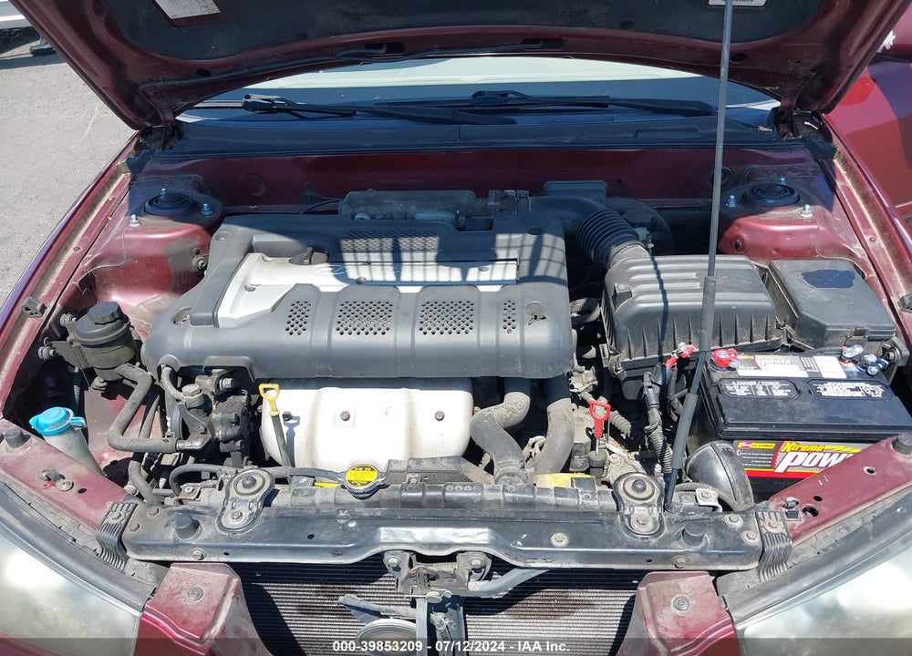 2001 HYUNDAI ELANTRA GLS VIN: KMHDN45D41U058799
