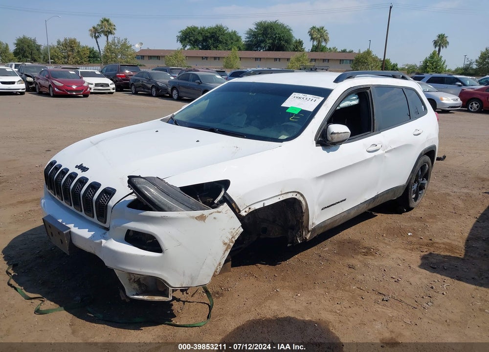 2018 JEEP CHEROKEE LATITUDE FWD VIN: 1C4PJLCB0JD597087