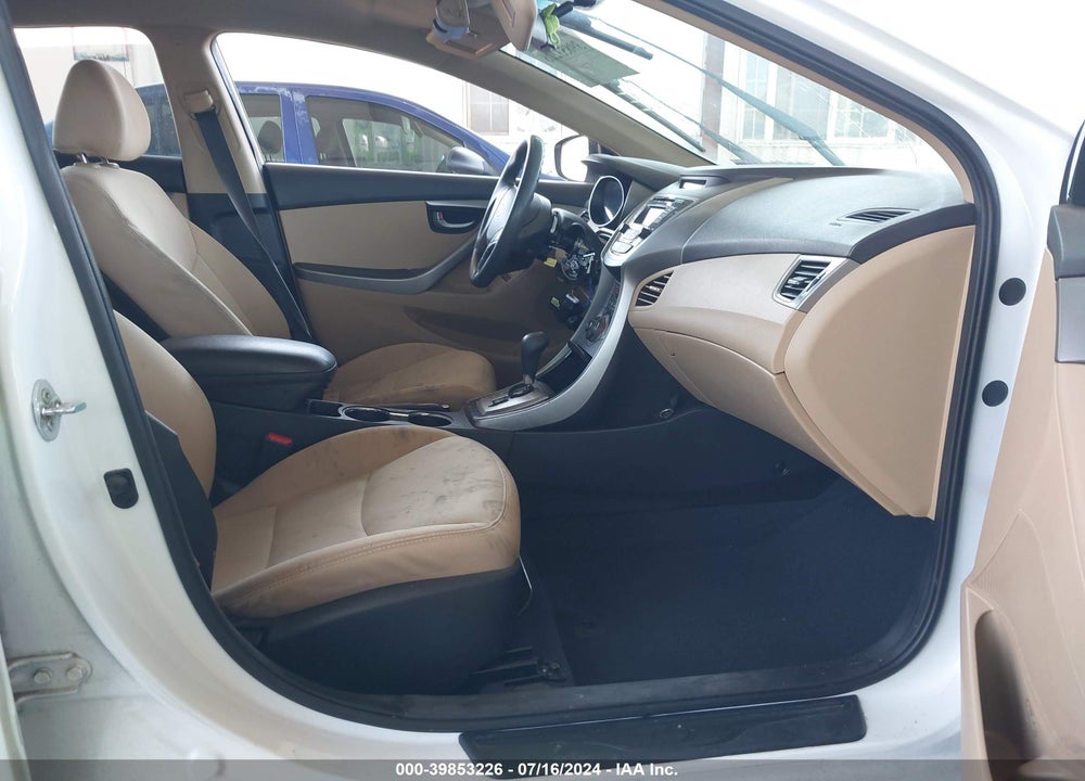 2013 HYUNDAI ELANTRA GLS VIN: 5NPDH4AE6DH375329
