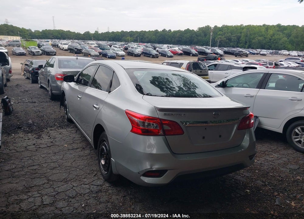 2017 NISSAN SENTRA S VIN: 3N1AB7AP1HY253318
