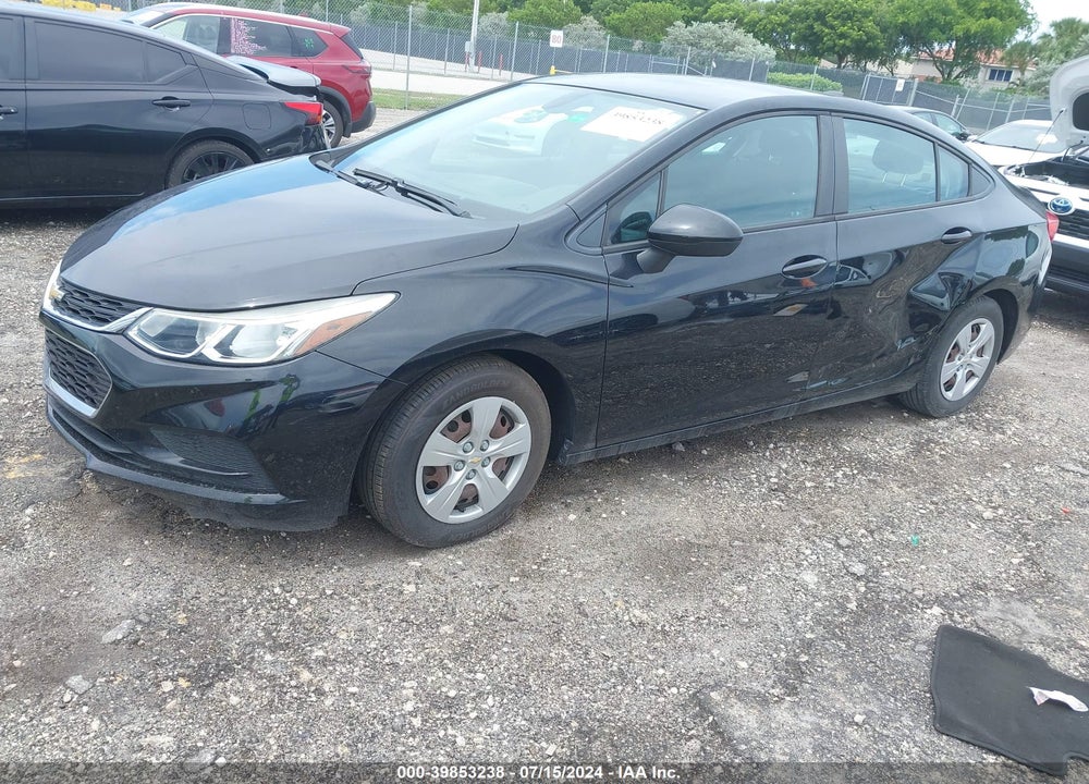 2017 CHEVROLET CRUZE LS AUTO VIN: 1G1BC5SM1H7237315