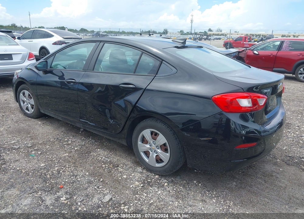 2017 CHEVROLET CRUZE LS AUTO VIN: 1G1BC5SM1H7237315