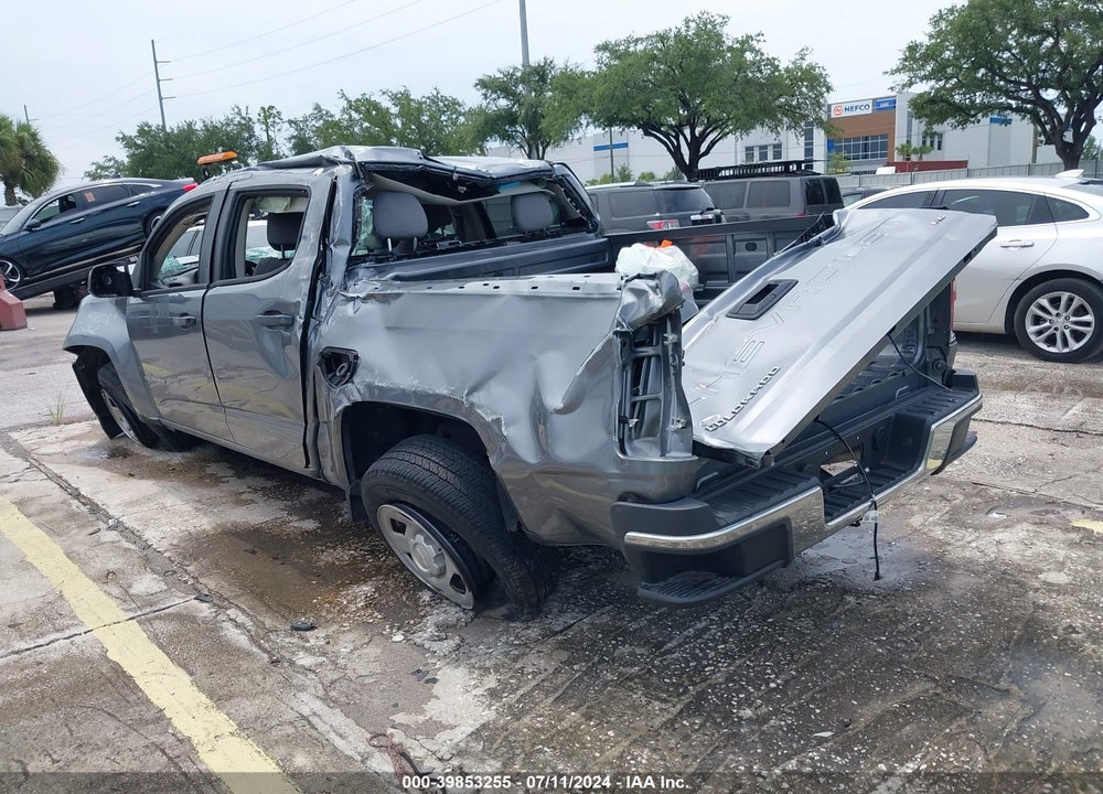 2021 CHEVROLET COLORADO 2WD SHORT BOX WT VIN: 1GCGSBEN5M1201854