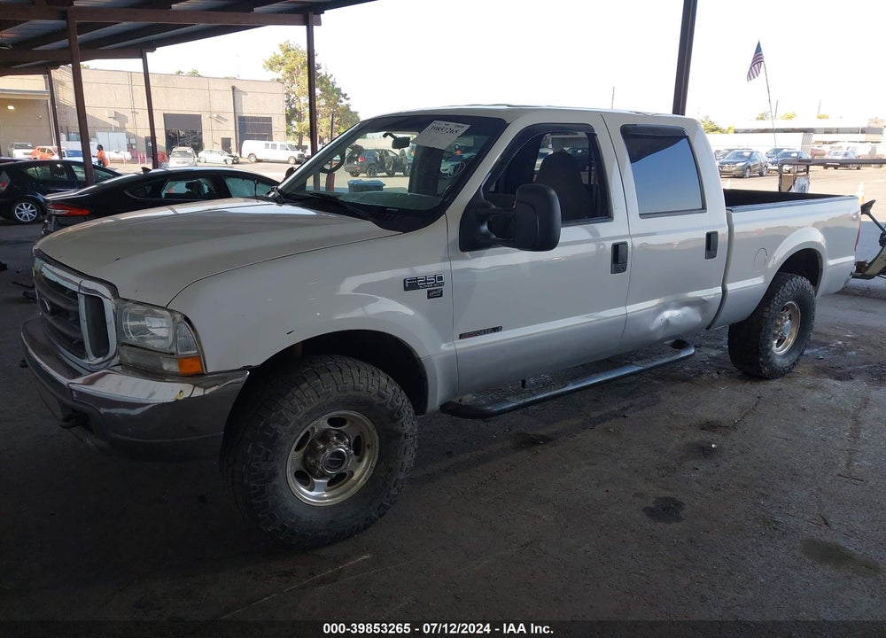 2000 FORD F-250 LARIAT/XL/XLT VIN: 1FTNW21F3YED49414