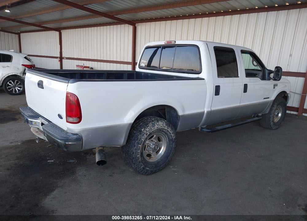 2000 FORD F-250 LARIAT/XL/XLT VIN: 1FTNW21F3YED49414