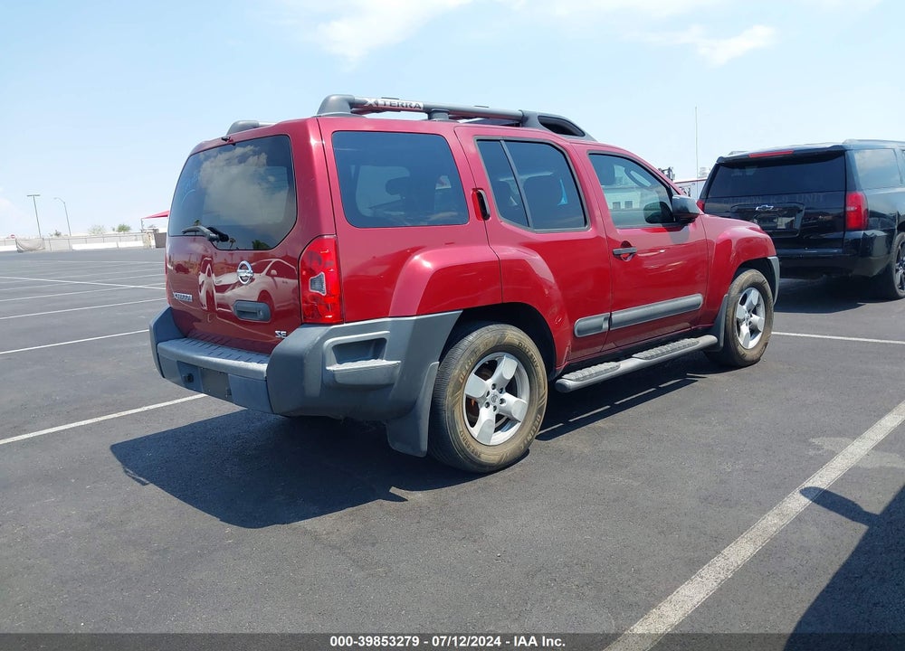 2006 NISSAN XTERRA SE VIN: 5N1AN08U36C550700