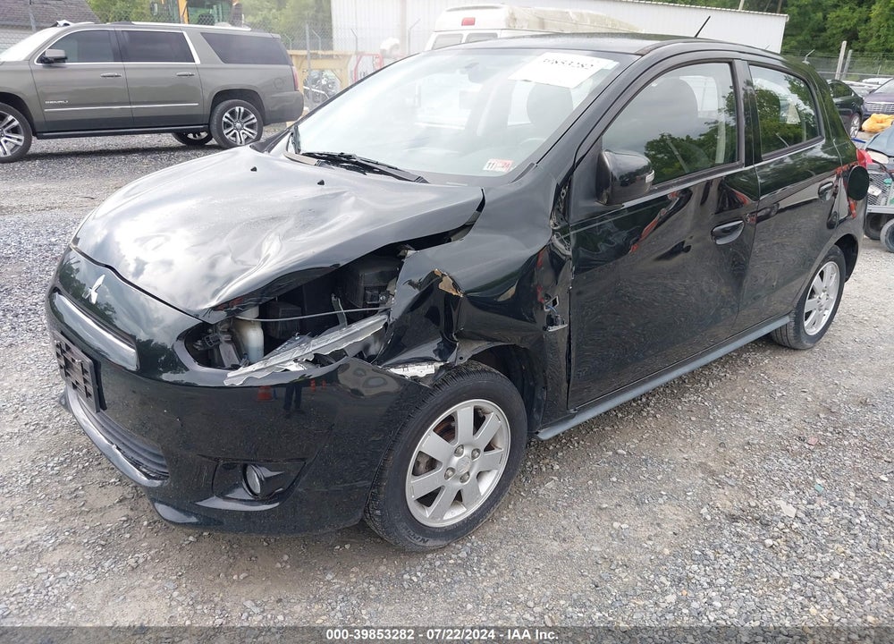 2015 MITSUBISHI MIRAGE ES VIN: ML32A4HJ8FH052399