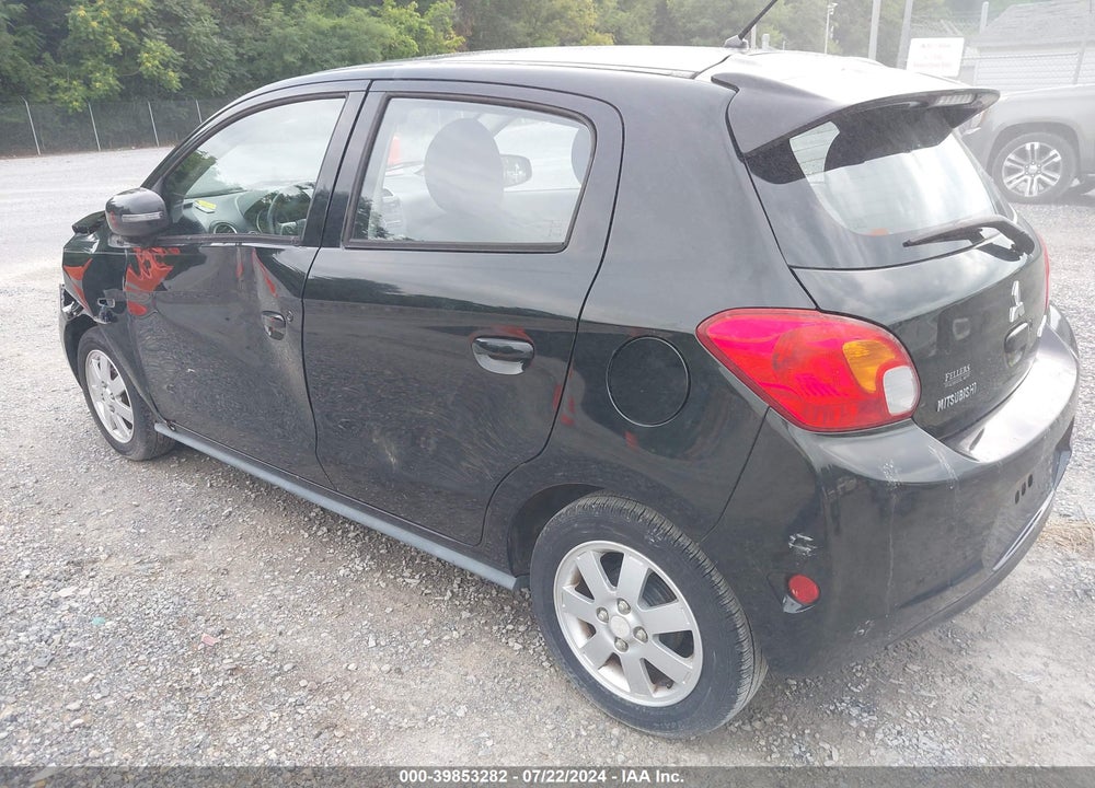 2015 MITSUBISHI MIRAGE ES VIN: ML32A4HJ8FH052399