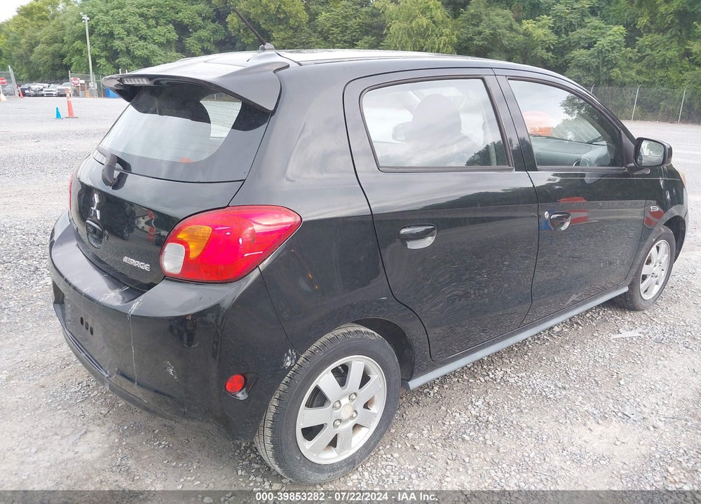 2015 MITSUBISHI MIRAGE ES VIN: ML32A4HJ8FH052399