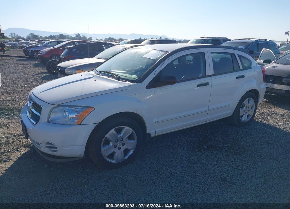 2007 DODGE CALIBER SXT VIN: 1B3HB48B77D593869