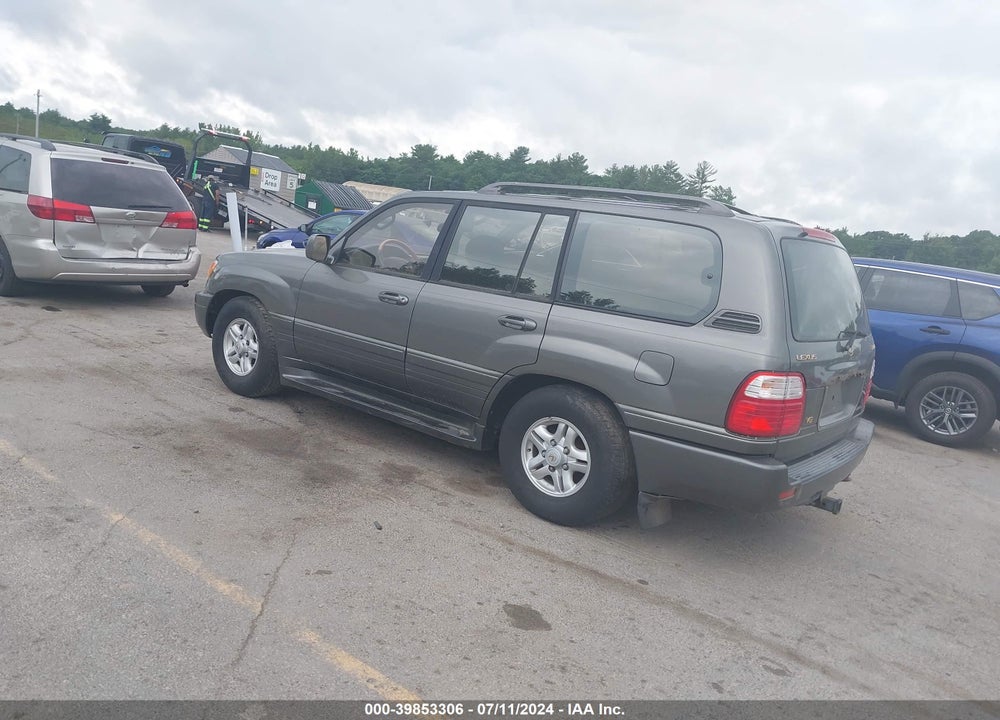 2000 LEXUS LX 470 VIN: JT6HT00W9Y0090248