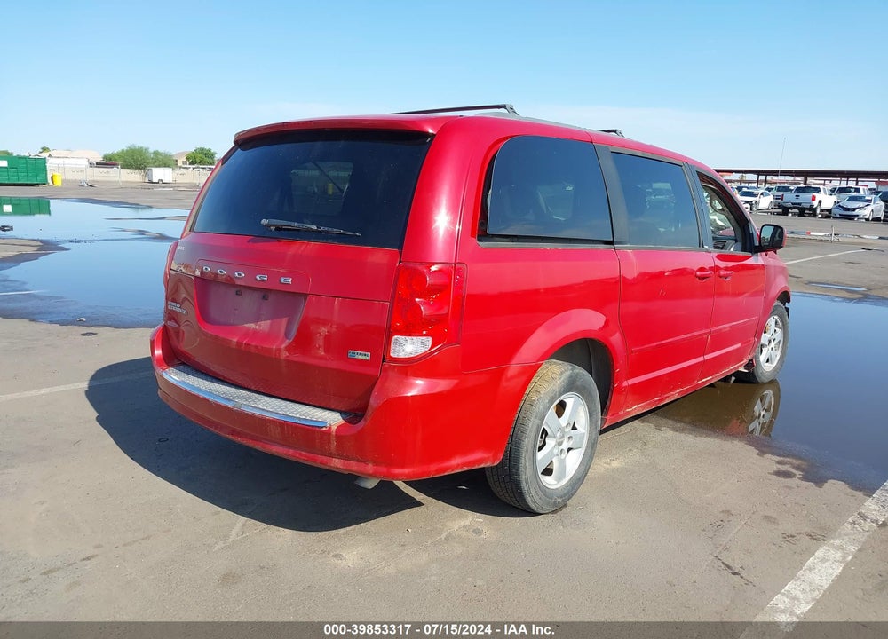 2013 DODGE GRAND CARAVAN SXT VIN: 2C4RDGCG8DR627490