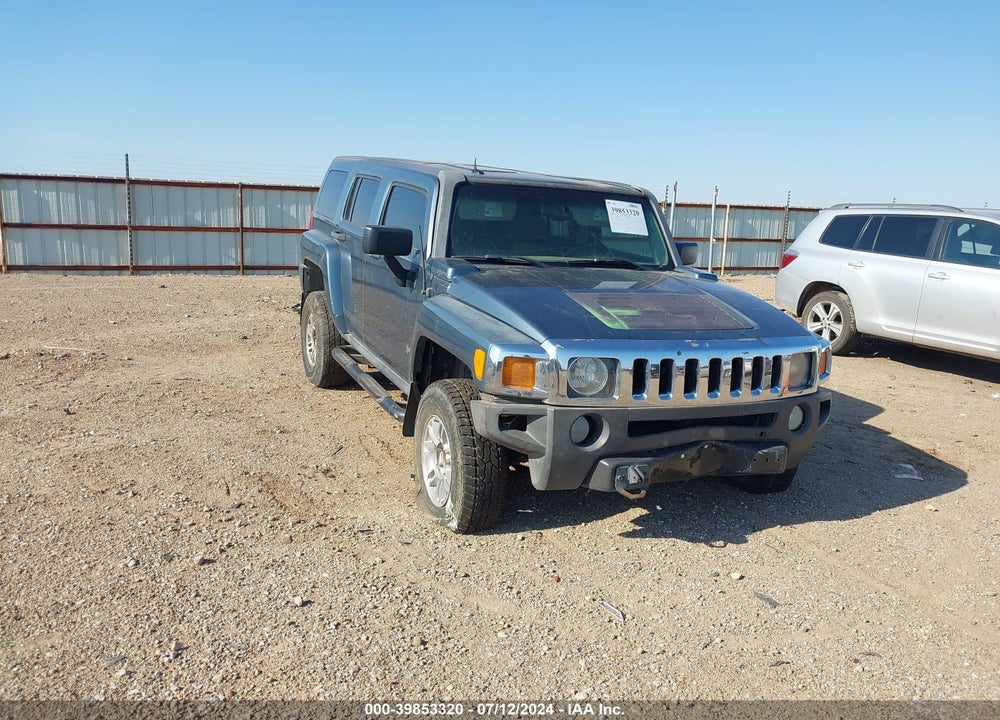 2007 HUMMER H3 SUV VIN: 5GTDN13E278181591