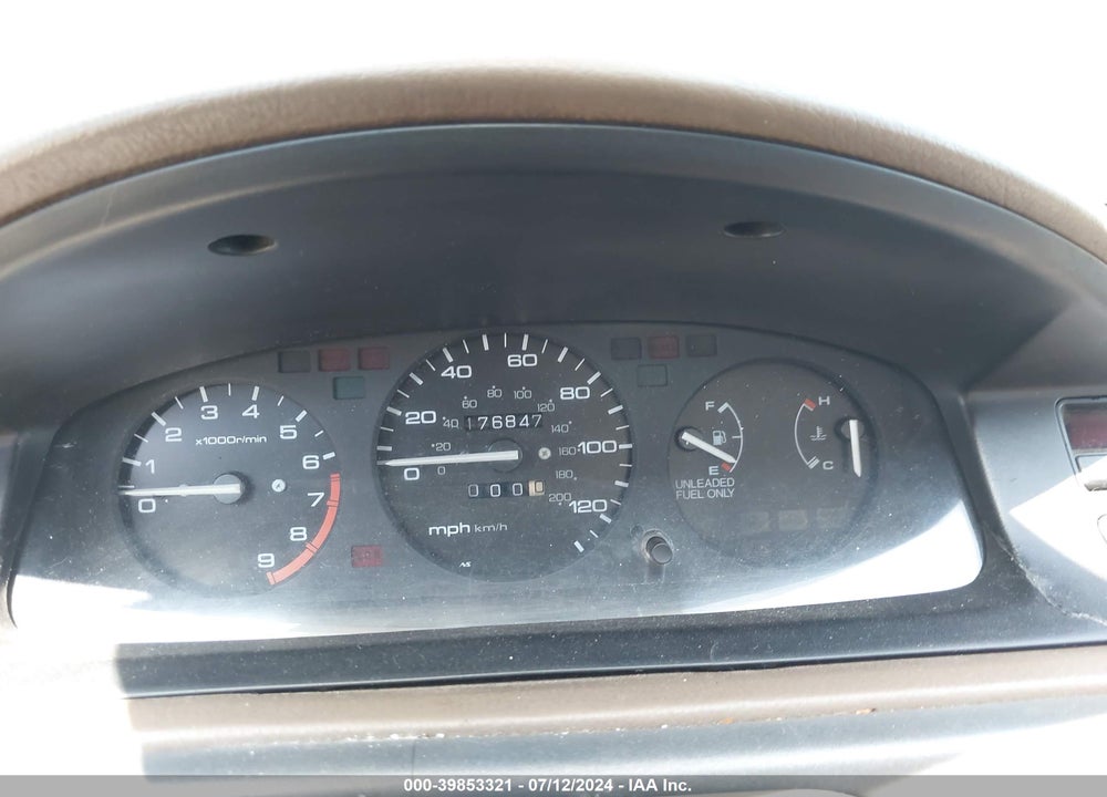 1992 HONDA CIVIC EX/EX-V VIN: JHMEH9595NS008017