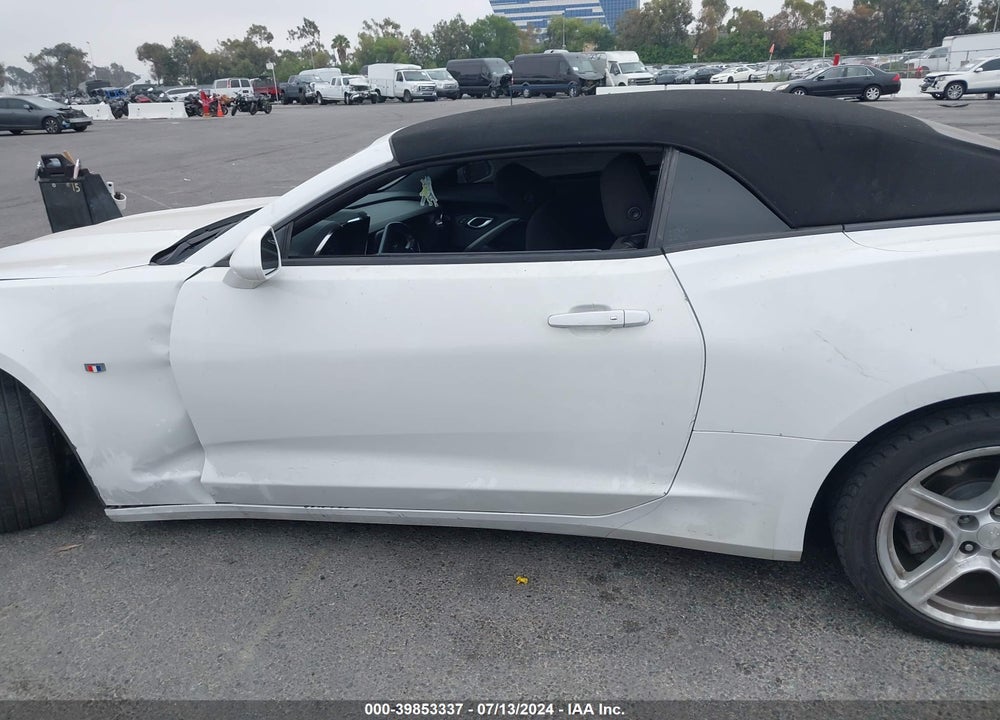 2020 CHEVROLET CAMARO RWD 1LT VIN: 1G1FB3DS7L0114317