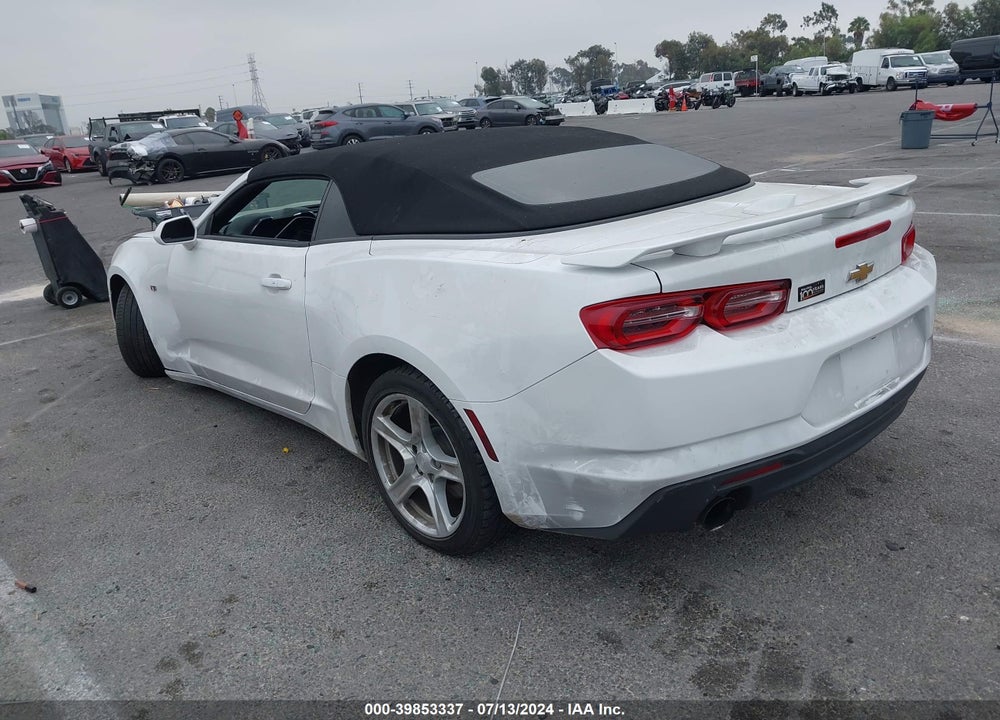 2020 CHEVROLET CAMARO RWD 1LT VIN: 1G1FB3DS7L0114317