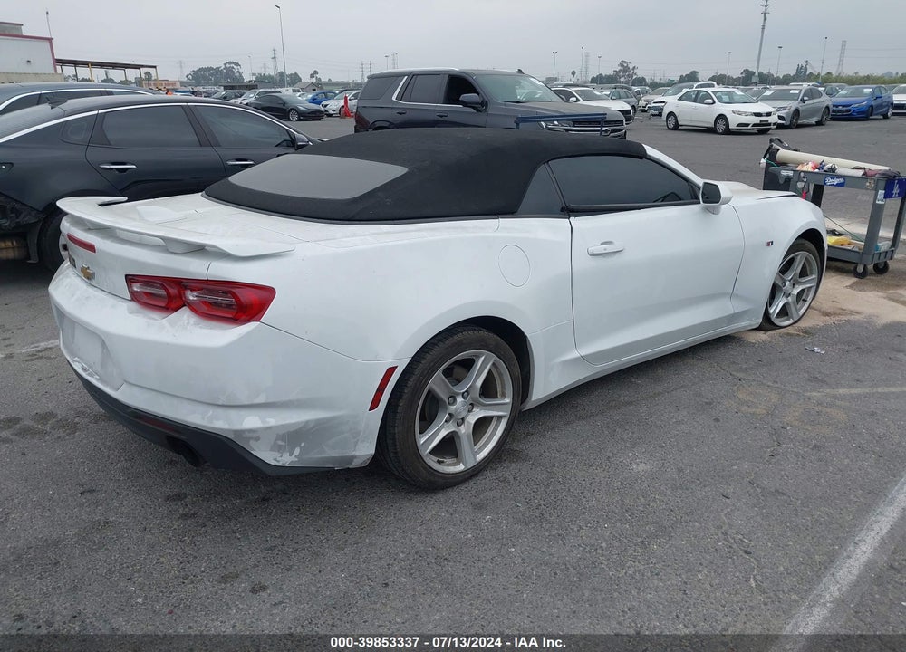 2020 CHEVROLET CAMARO RWD 1LT VIN: 1G1FB3DS7L0114317