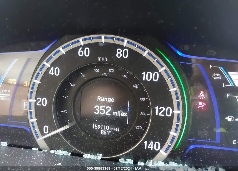 2015 HONDA ACCORD HYBRID EX-L VIN: 1HGCR6F59FA000706