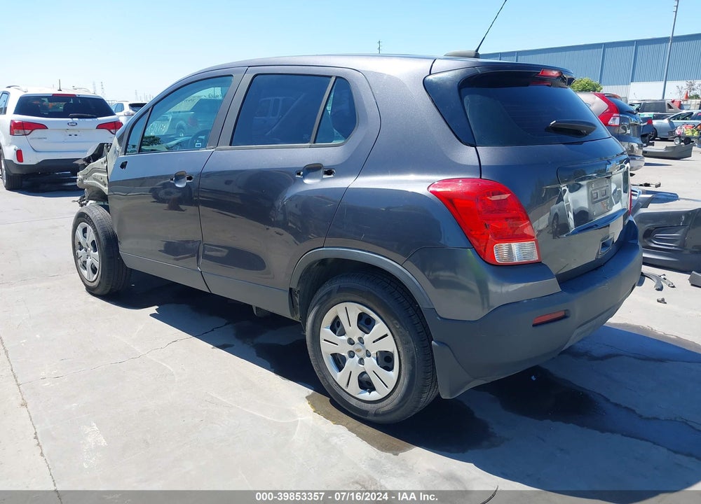 2016 CHEVROLET TRAX 1LS VIN: 3GNCJKSB3GL244606