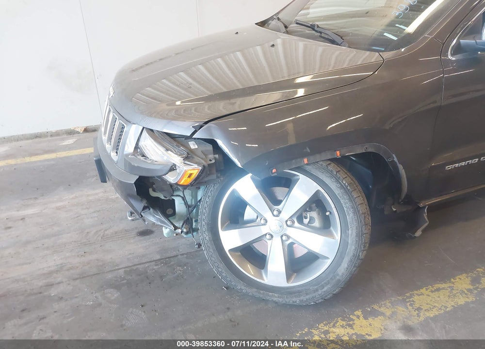 2015 JEEP GRAND CHEROKEE OVERLAND VIN: 1C4RJFCM2FC845235