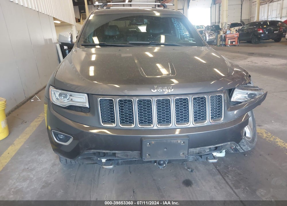 2015 JEEP GRAND CHEROKEE OVERLAND VIN: 1C4RJFCM2FC845235