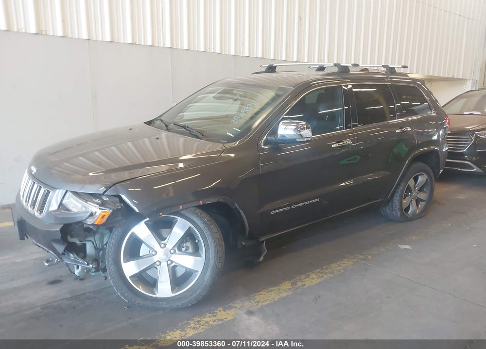 2015 JEEP GRAND CHEROKEE OVERLAND VIN: 1C4RJFCM2FC845235