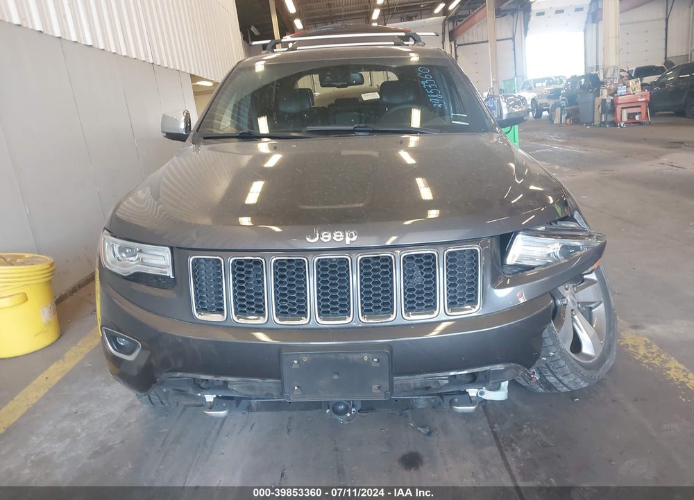 2015 JEEP GRAND CHEROKEE OVERLAND VIN: 1C4RJFCM2FC845235