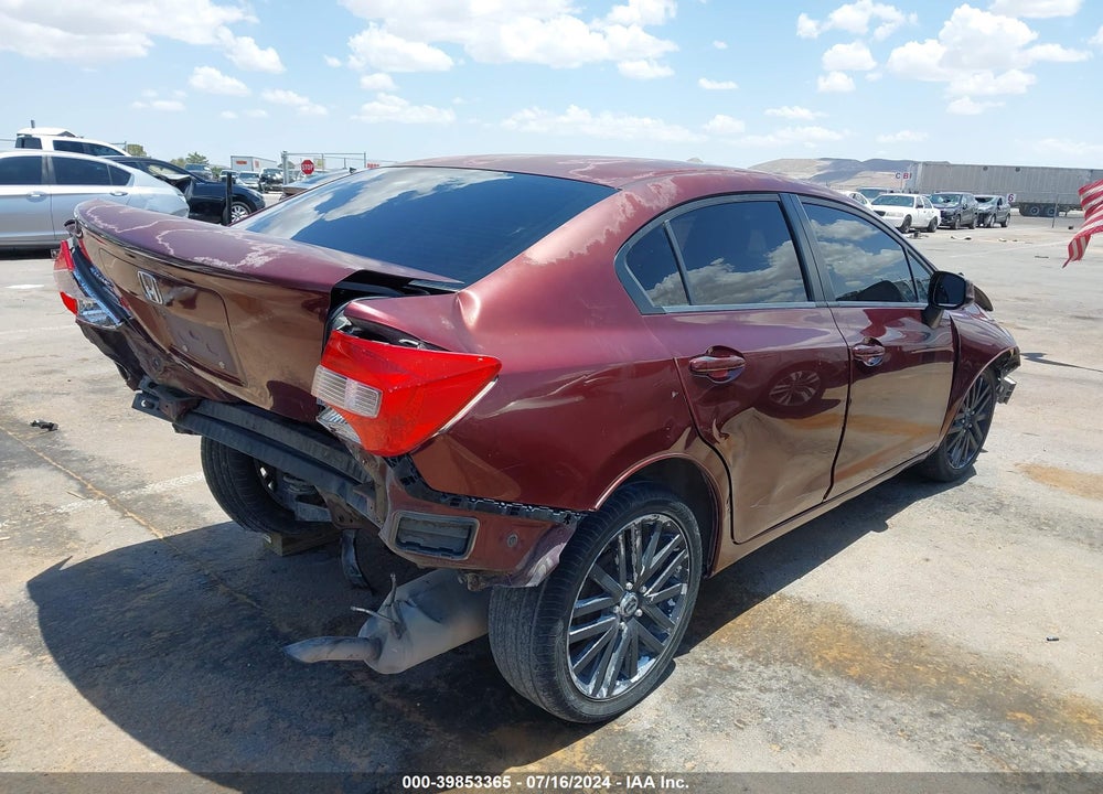 2012 HONDA CIVIC VIN: 2HGFB2F58CH532035
