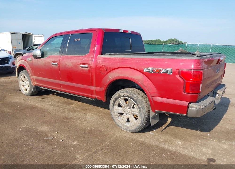 2020 FORD F-150 LARIAT VIN: 1FTEW1E47LFA39773
