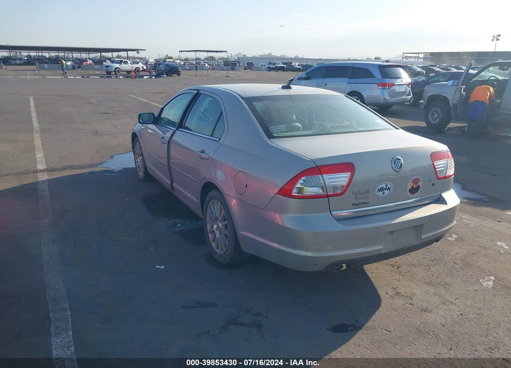 2009 MERCURY MILAN V6 PREMIER VIN: 3MEHM081X9R632522