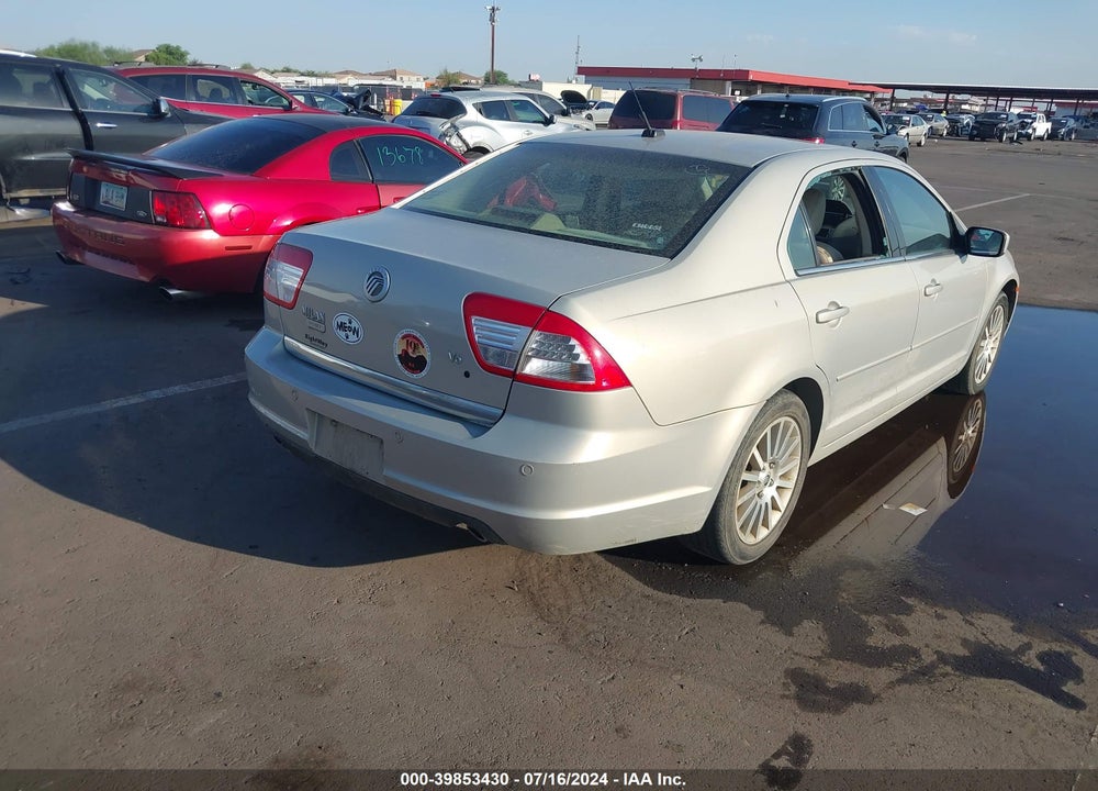 2009 MERCURY MILAN V6 PREMIER VIN: 3MEHM081X9R632522