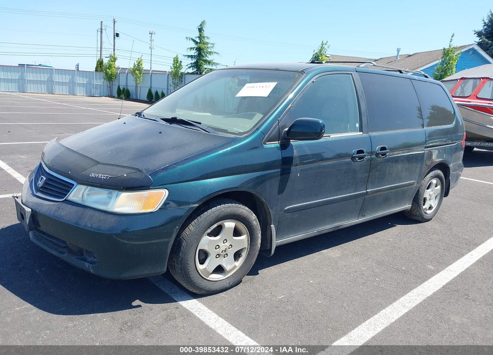 2000 HONDA ODYSSEY EX VIN: 2HKRL1870YH608475