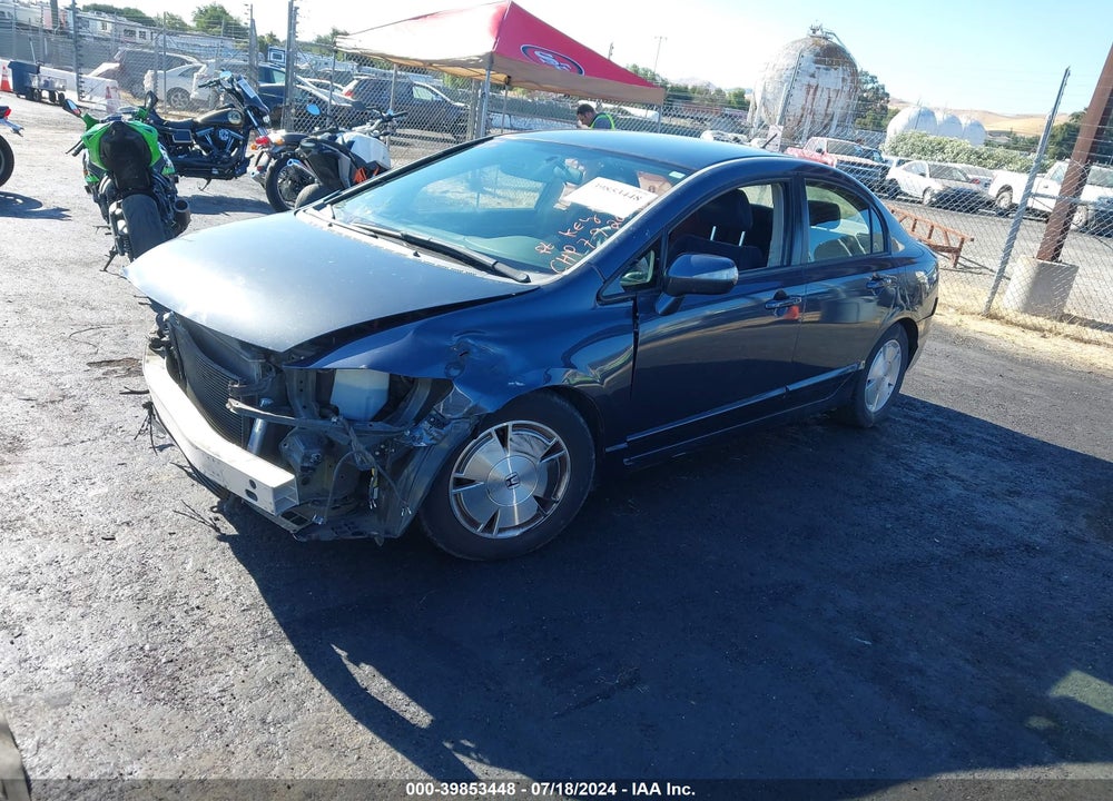 2006 HONDA CIVIC HYBRID VIN: JHMFA36286S009400