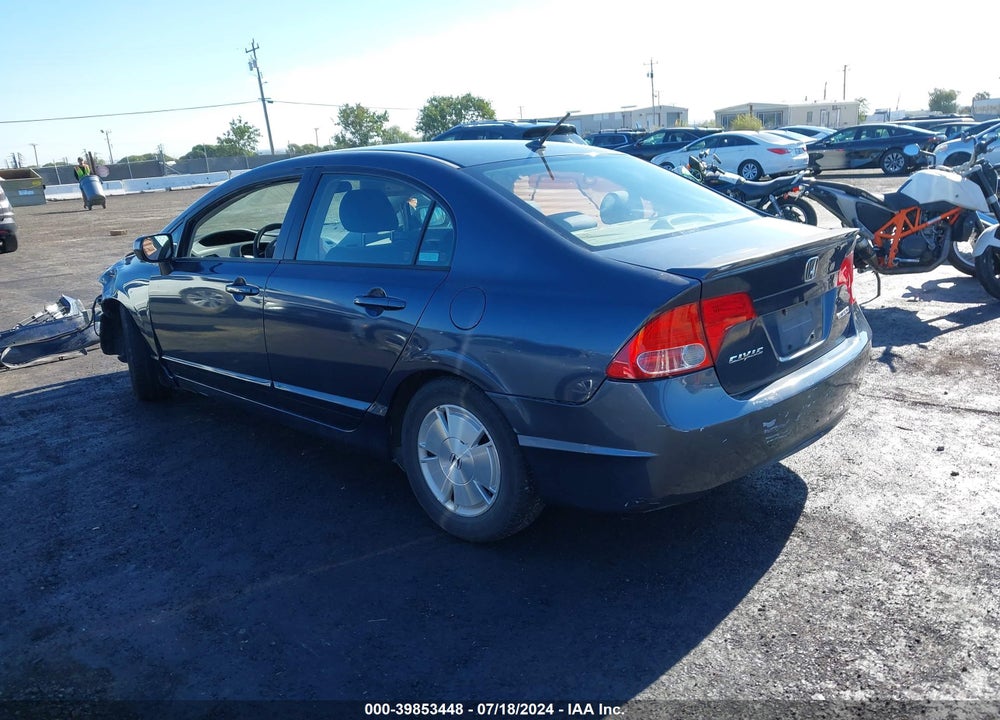 2006 HONDA CIVIC HYBRID VIN: JHMFA36286S009400