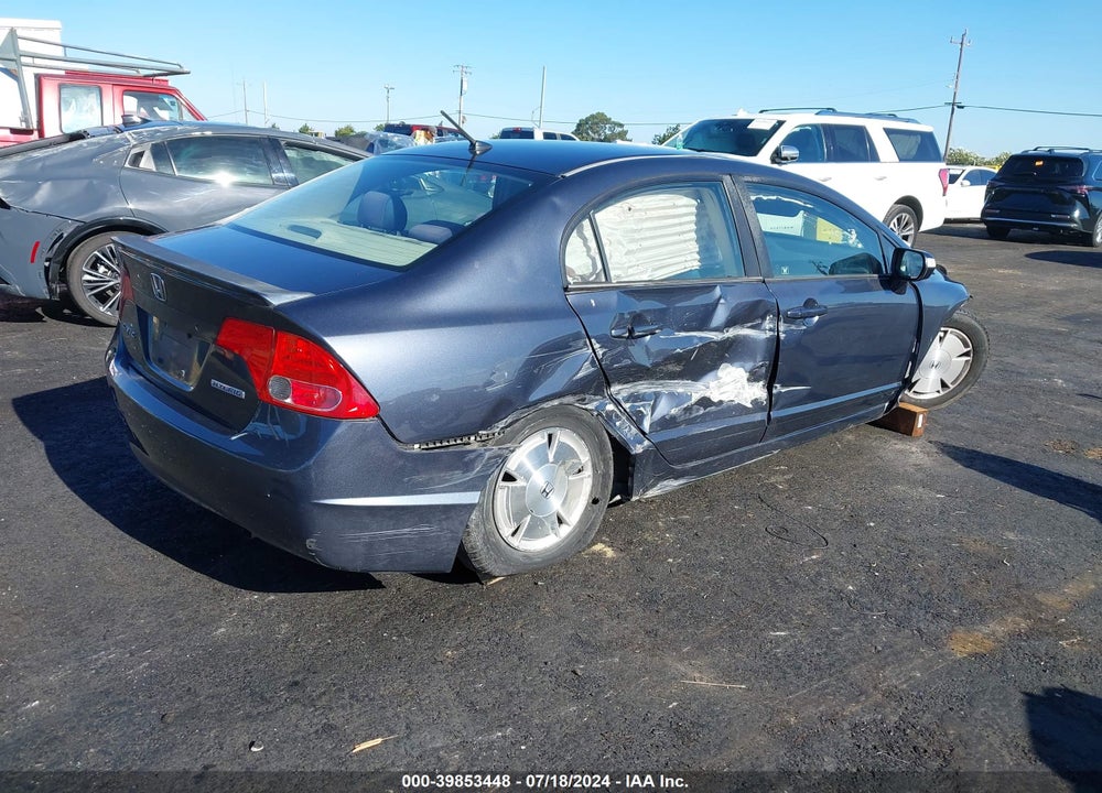 2006 HONDA CIVIC HYBRID VIN: JHMFA36286S009400