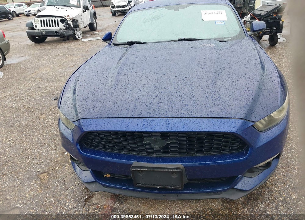 2015 FORD MUSTANG ECOBOOST VIN: 1FA6P8TH3F5305788