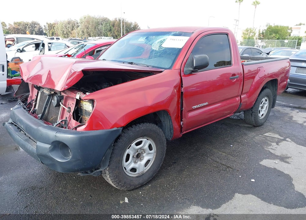 2008 TOYOTA TACOMA VIN: 5TENX22NX8Z587647