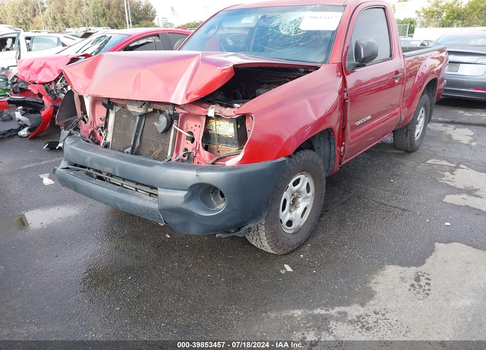 2008 TOYOTA TACOMA VIN: 5TENX22NX8Z587647