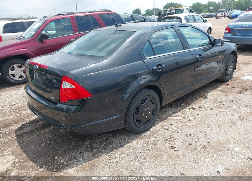 2010 FORD FUSION SE VIN: 3FAHP0HG0AR361705