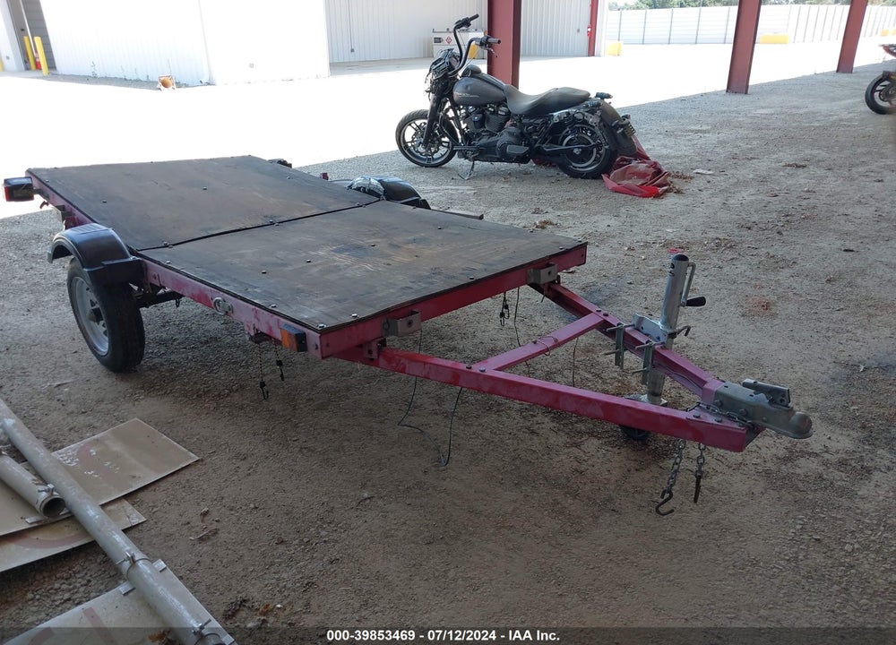 2014 GLOBE 4X8 FOLDING TRAILER VIN: LN2UT1112EZ198494