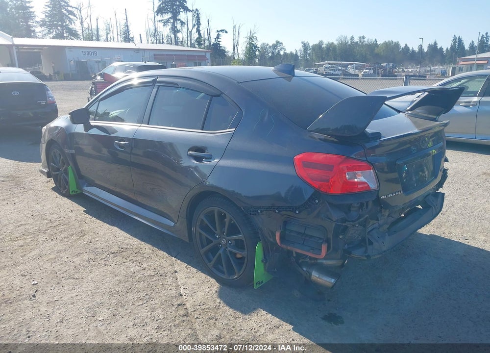 2019 SUBARU WRX LIMITED VIN: JF1VA1J60K9823513