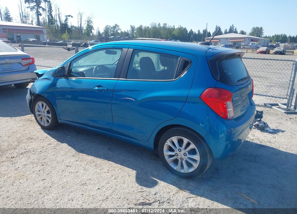 2021 CHEVROLET SPARK FWD 1LT AUTOMATIC VIN: KL8CD6SA2MC749776